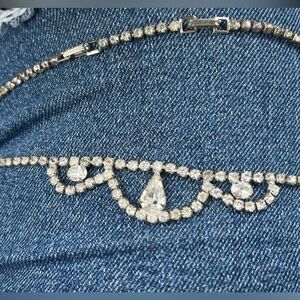 Elegant Vintage Rhinestone Necklace
